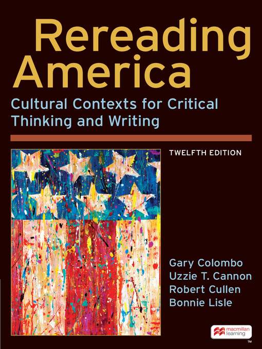 Title details for Rereading America by Gary Colombo - Wait list